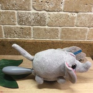 BNWT Wet Brush Plus Brush Sparkling Grey Elephant Hair Detangler